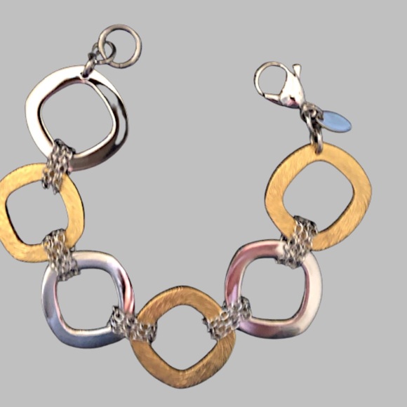 NEW RARE Steel By Design Big & Bold Necklace, Bracelet & Earrings Set - Picture 10 of 11